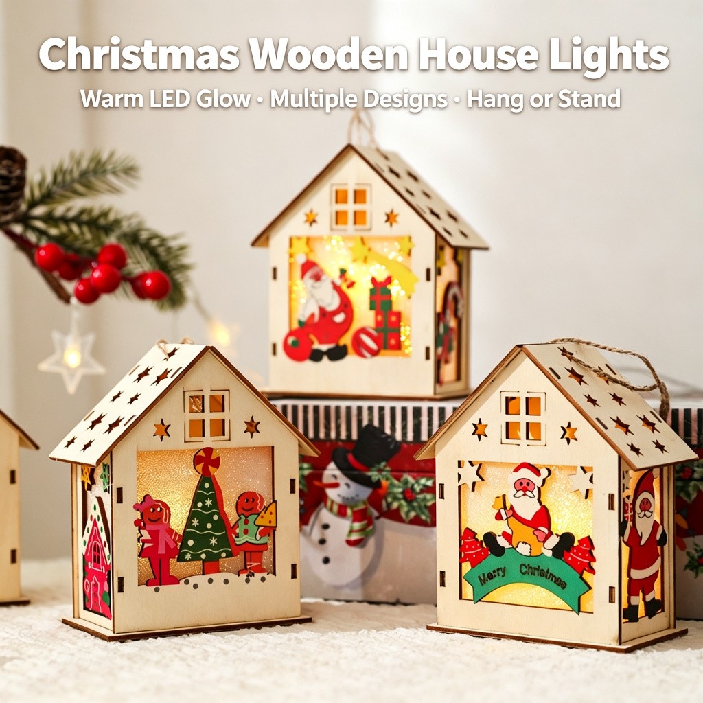 Light Art And Craft - Kit Artigianale Casa di Natale in