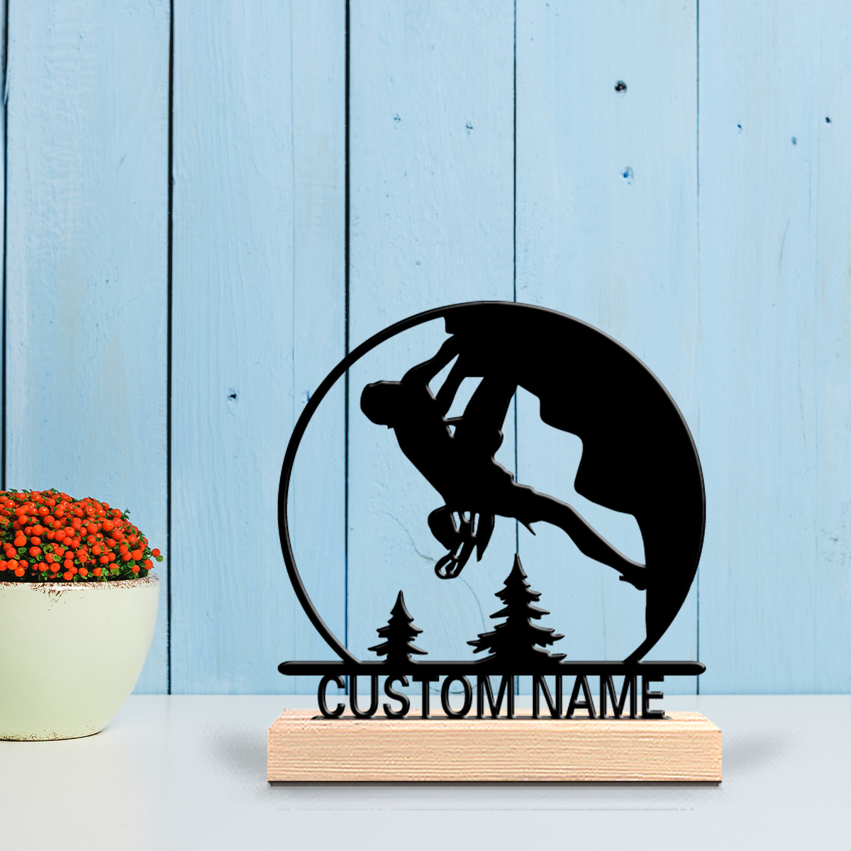 Art Craft Names - 1 pezzo Statua in Metallo Personalizzabile