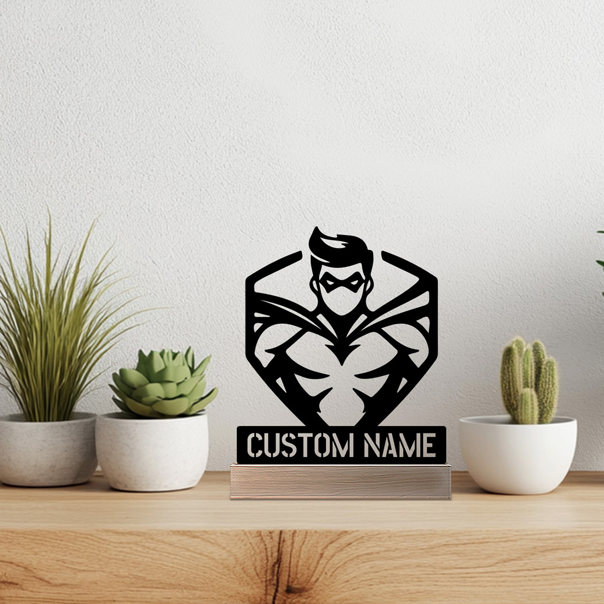Art Craft Names - 1pc Robot astratto Nome personalizzato Statua