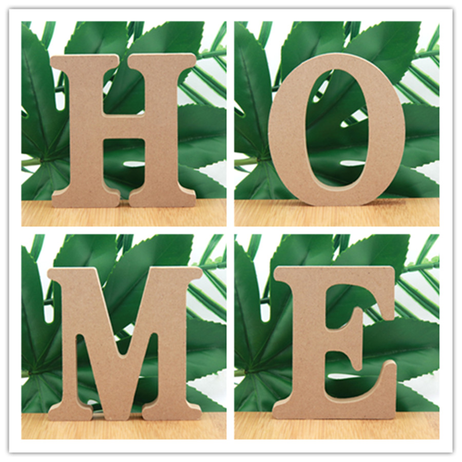 Art Craft Names - 1 pz 10 cm Colore Legno