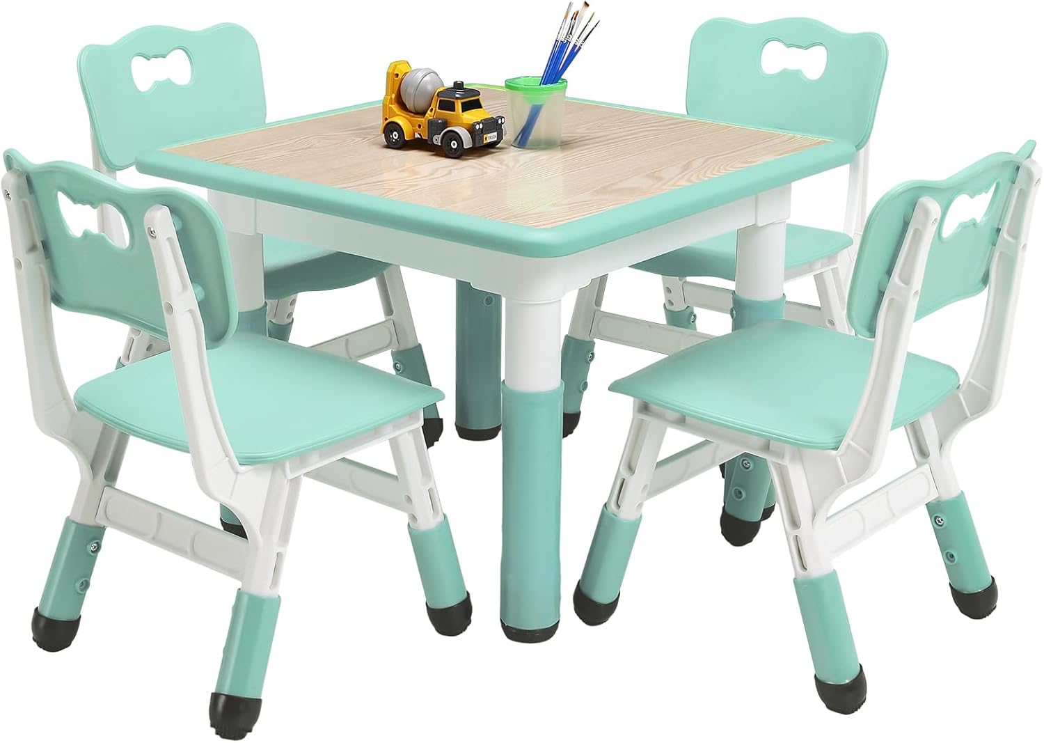 Art Craft Toddlers - TackView Set Tavolo e 4 Sedie
