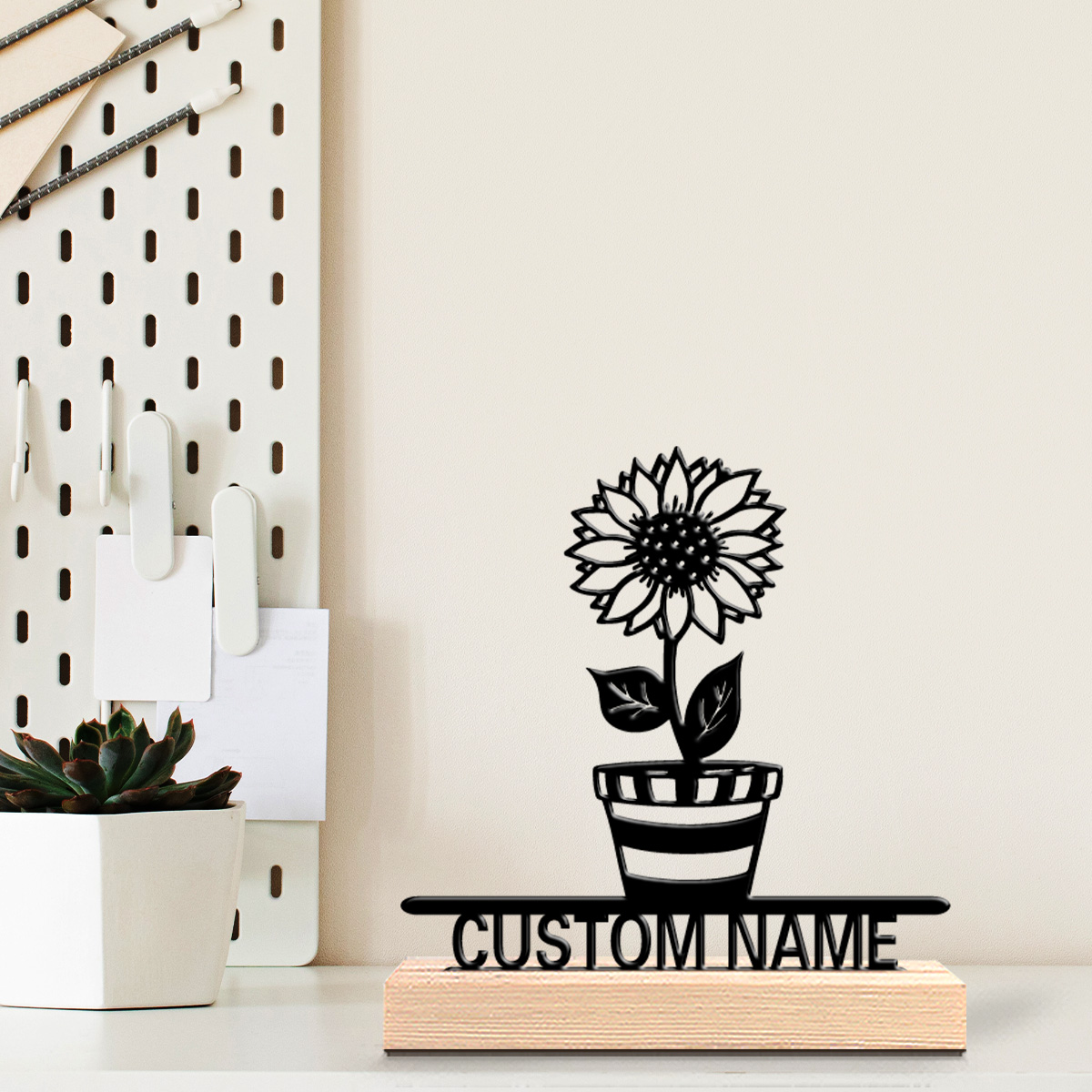 Art Craft Names - Statuetta in Metallo Personalizzata con Nome