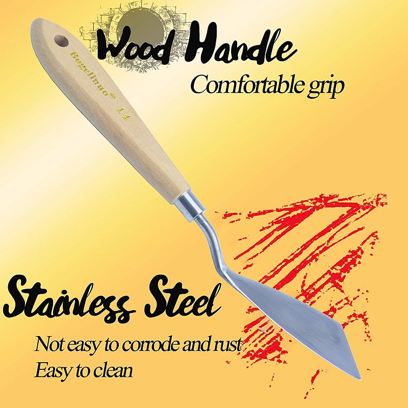 Painting Knife Palette - 1-5 pezzi coltelli a tavolozza grandi