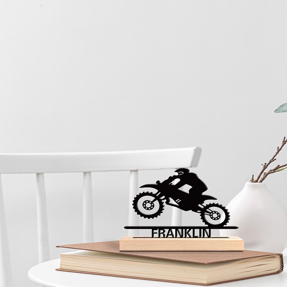 Art Craft Names - 1 pz Scultura in metallo personalizzata