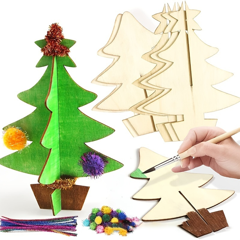Art Craft Event - 70 pezzi, kit artigianale per albero
