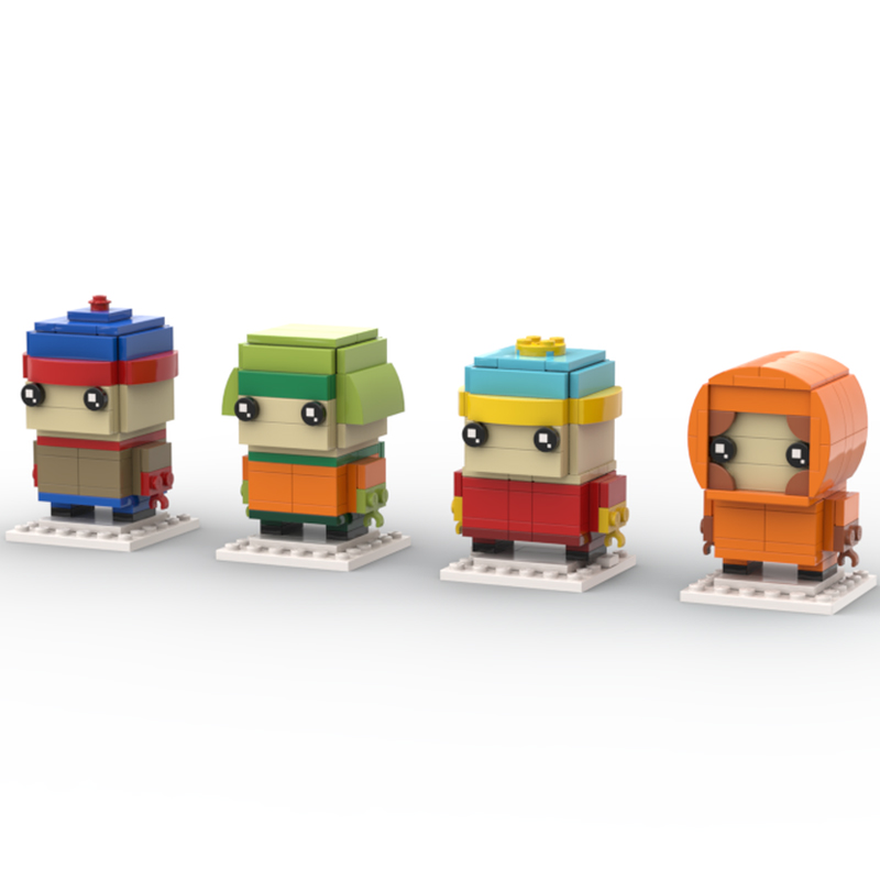 Art Craft Gift Ideas - 336 pezzi MOC South Park BrickHeadz,