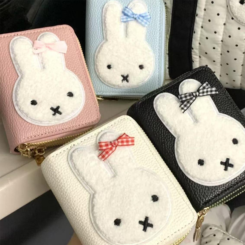 Art Craft Bag - Portamonete Corto Portatile con Motivo Cartoon