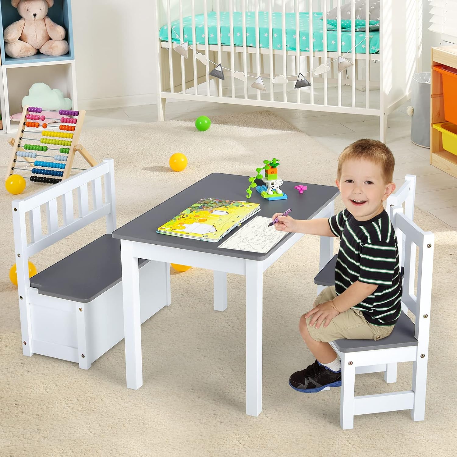 Set Tavolo e Sedie per Bambini - Art Craft Toddlers recensione e prezzo