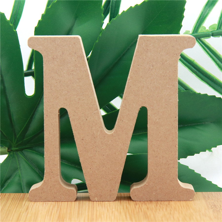1 pz 10 cm Colore Legno Letter - Art Craft Names recensione e prezzo
