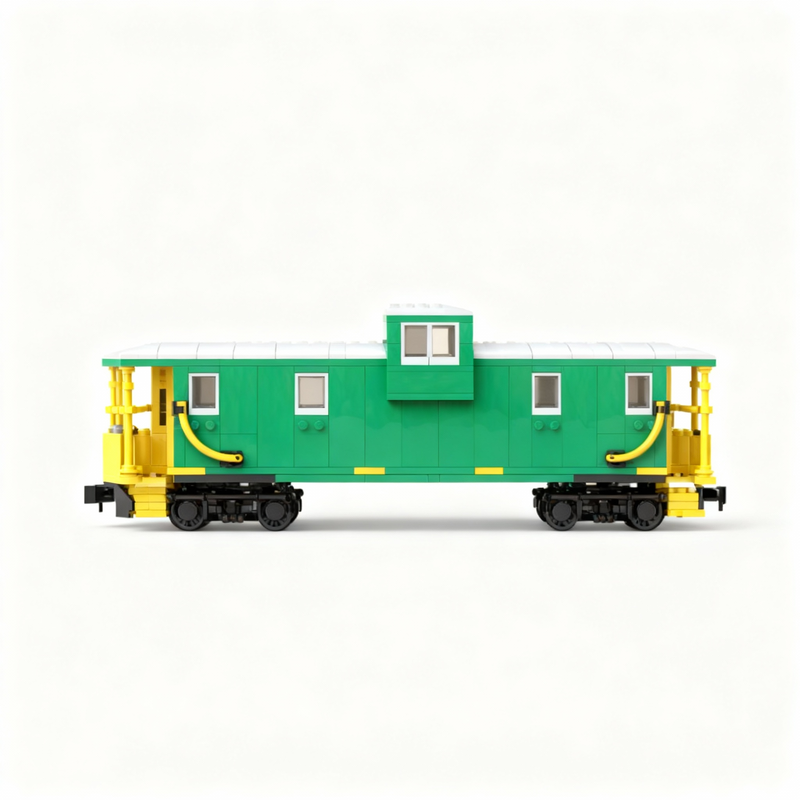 775 pezzi MOC Treno BN Caboose - Art Craft Gift Ideas recensione e prezzo