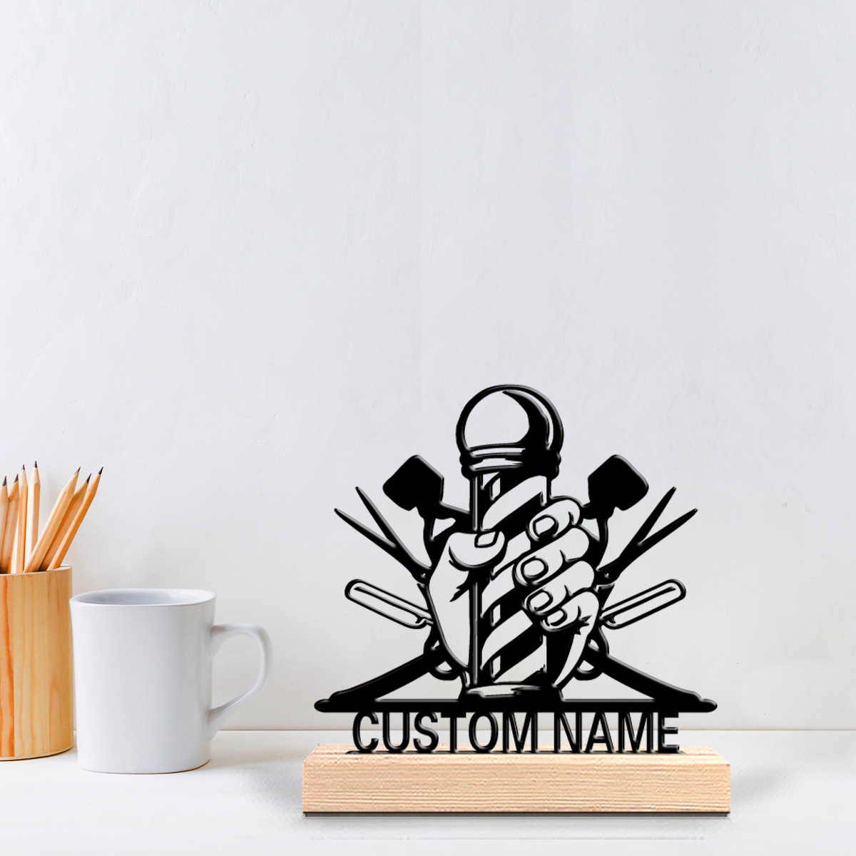 Statua in metallo da barbiere  - Art Craft Names recensione e prezzo