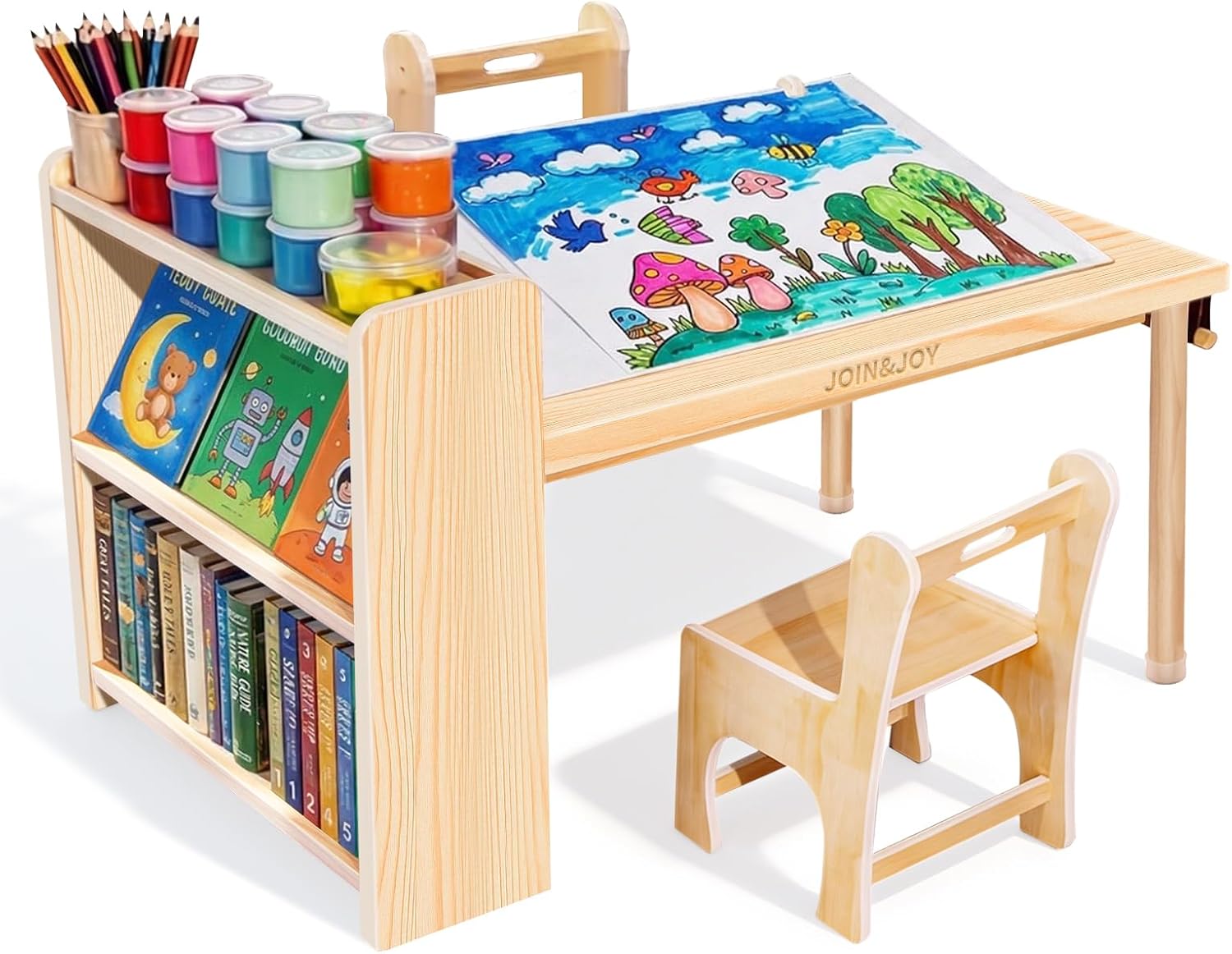 Tavolo da Disegno in Legno per - Art Craft Toddlers recensione e prezzo