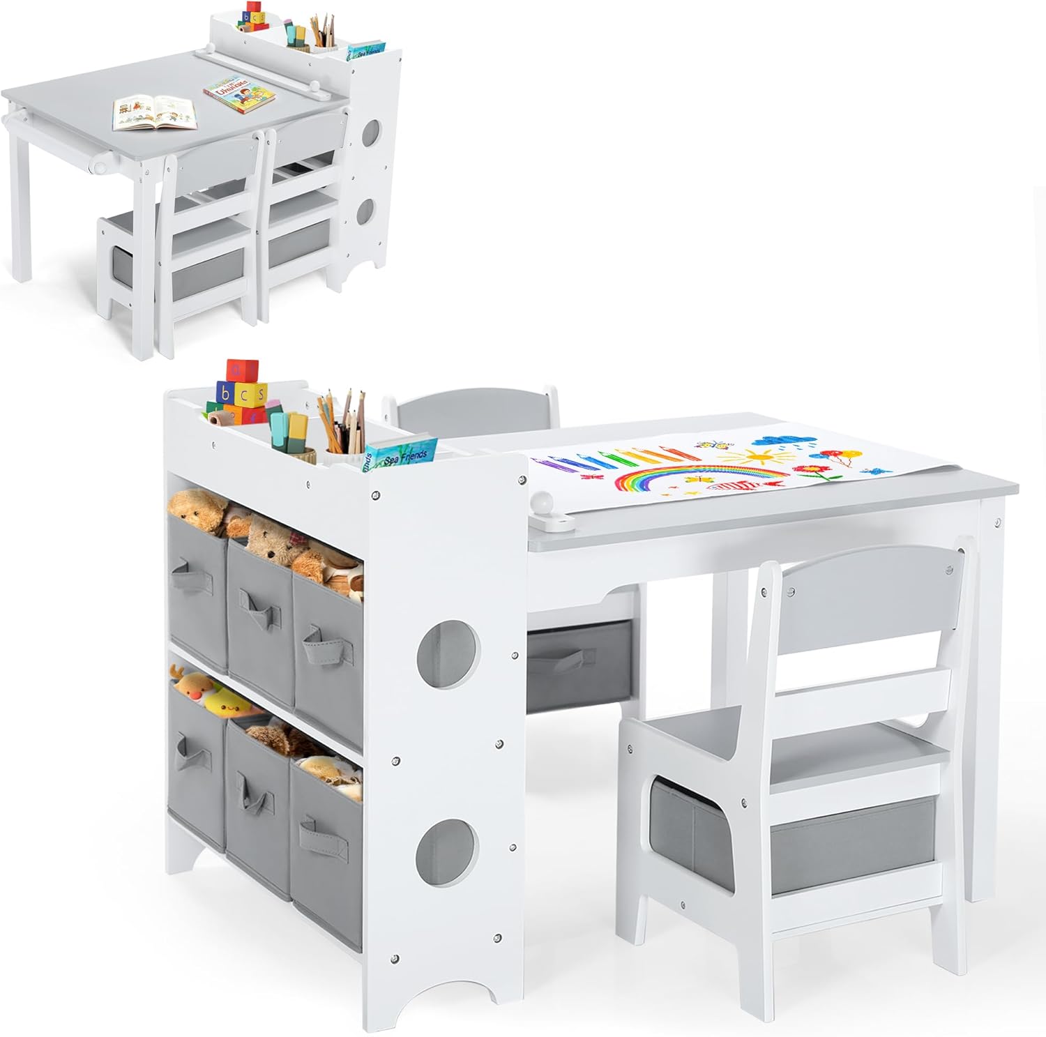 Set Tavolo e Sedie per Bambini - Art And Craft For Nursery recensione e prezzo
