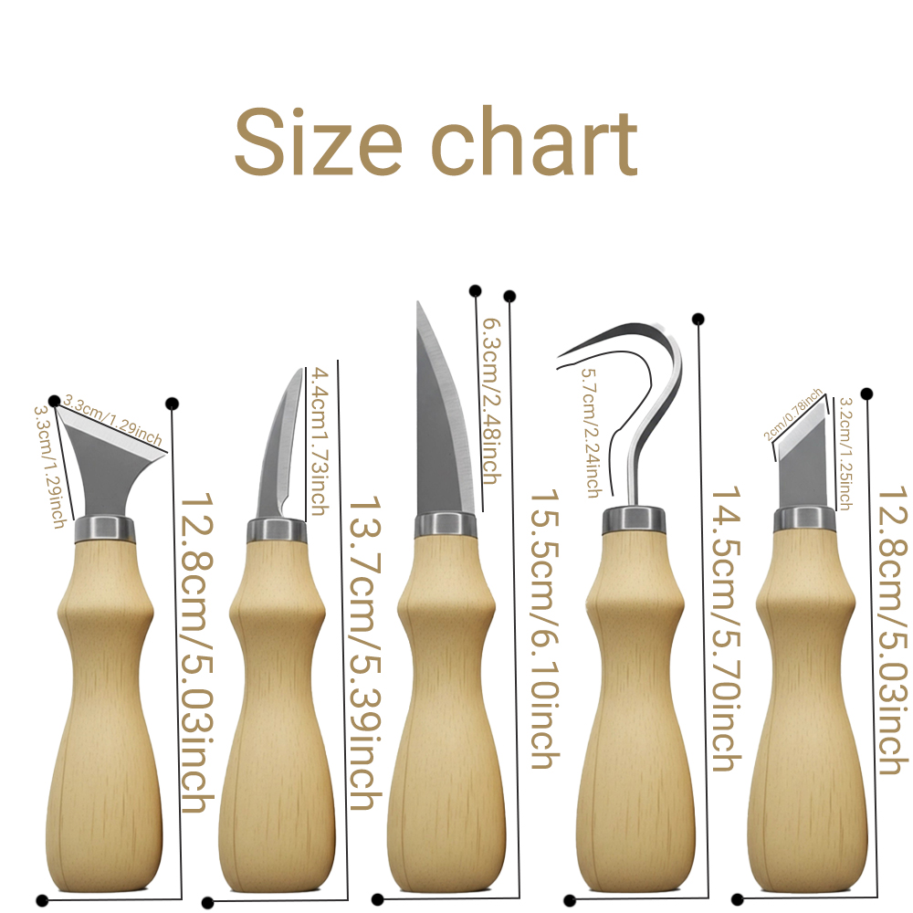 Set di 5 utensili per intaglio - Art Craft Knife recensione e prezzo