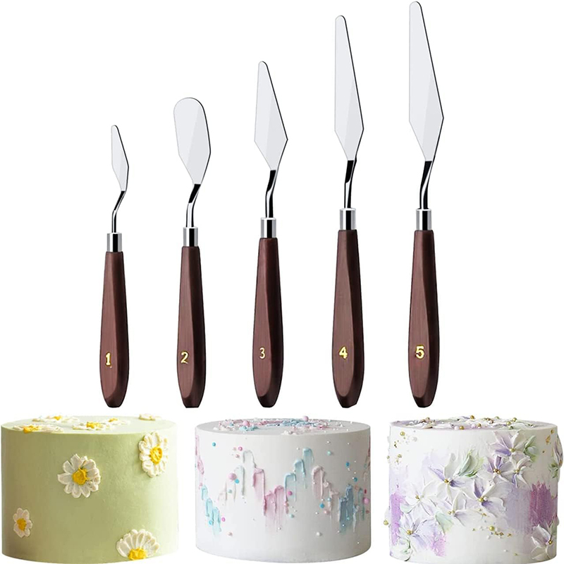 5 pezzi set di spatole per cre - Painting Knife Palette recensione e prezzo