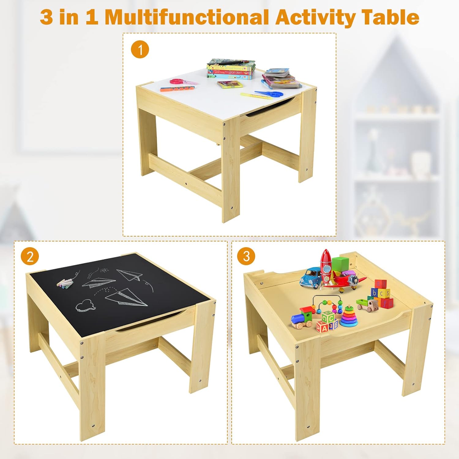 Set Tavolo e Sedie per Bambini - Art Craft Toddlers recensione e prezzo