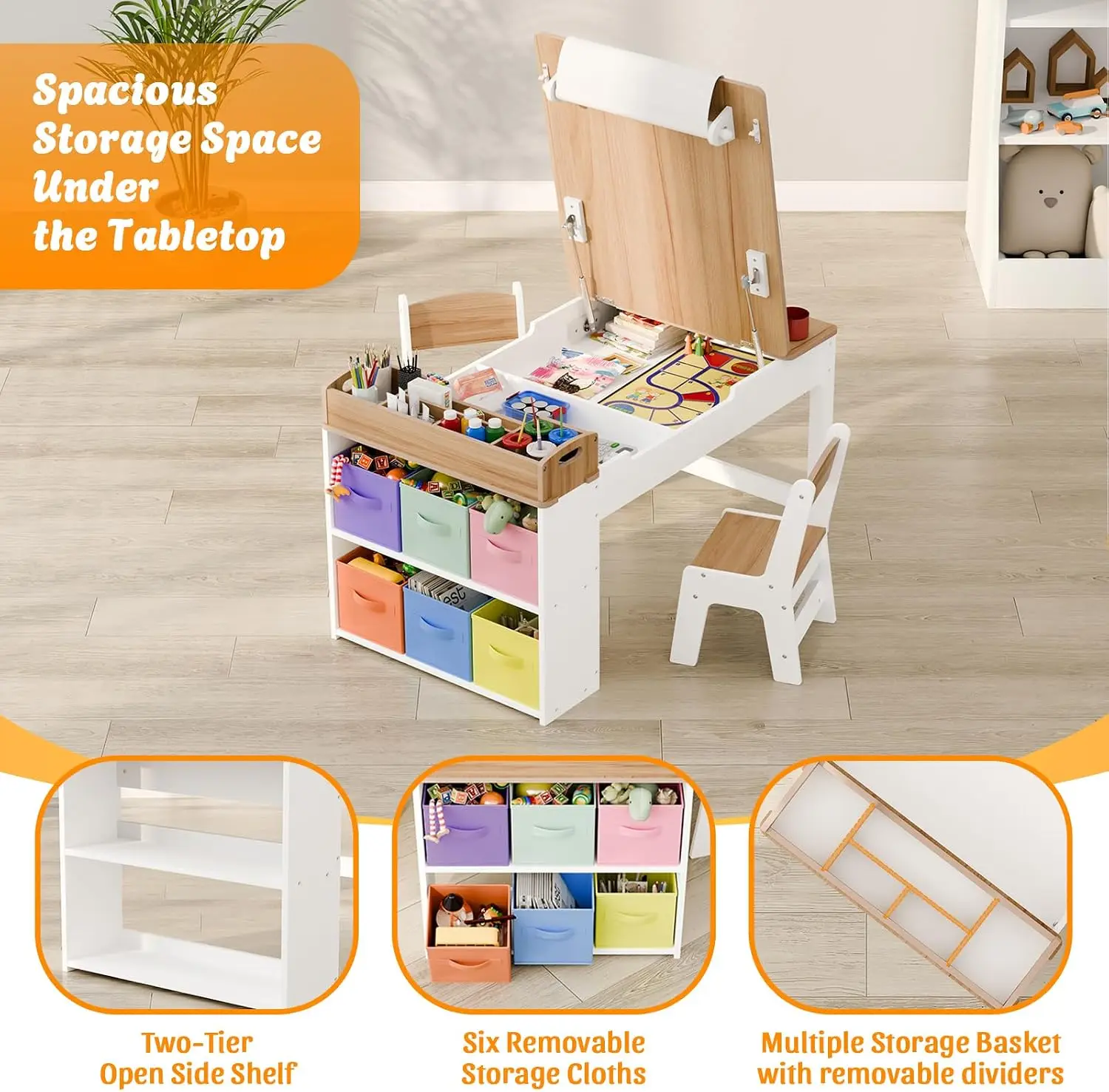 Set Tavolo e 2 Sedie per Bambi - Art Craft Toddlers recensione e prezzo
