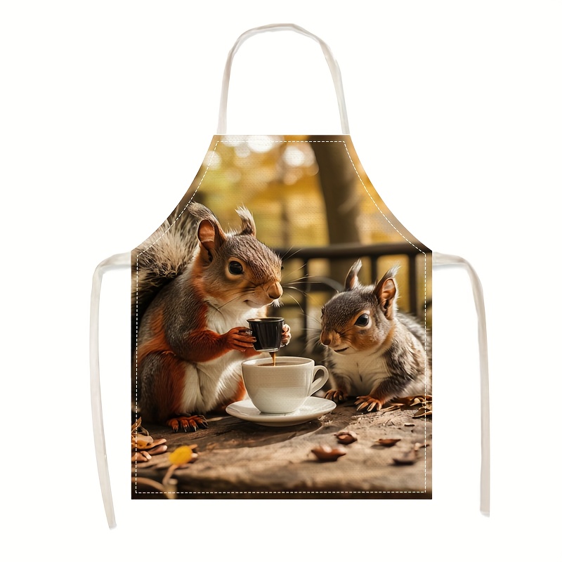 Grembiule in Lino con Stampa S - Art Craft Gift Ideas recensione e prezzo