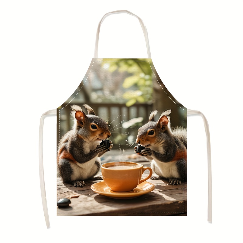 Grembiule in Lino con Stampa S - Art Craft Gift Ideas recensione e prezzo