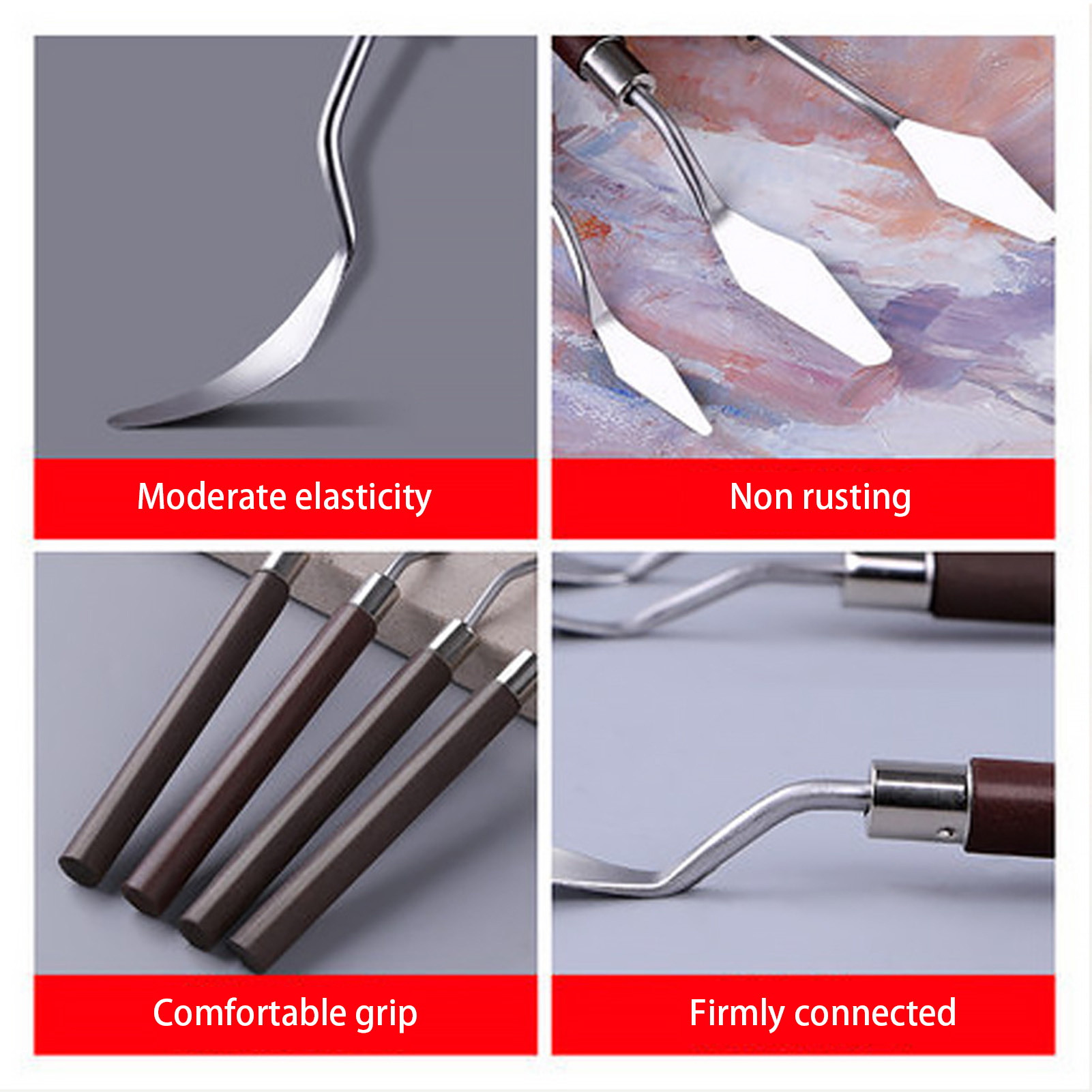 5 pezzi raschietto per pittura - Painting Knife Palette recensione e prezzo