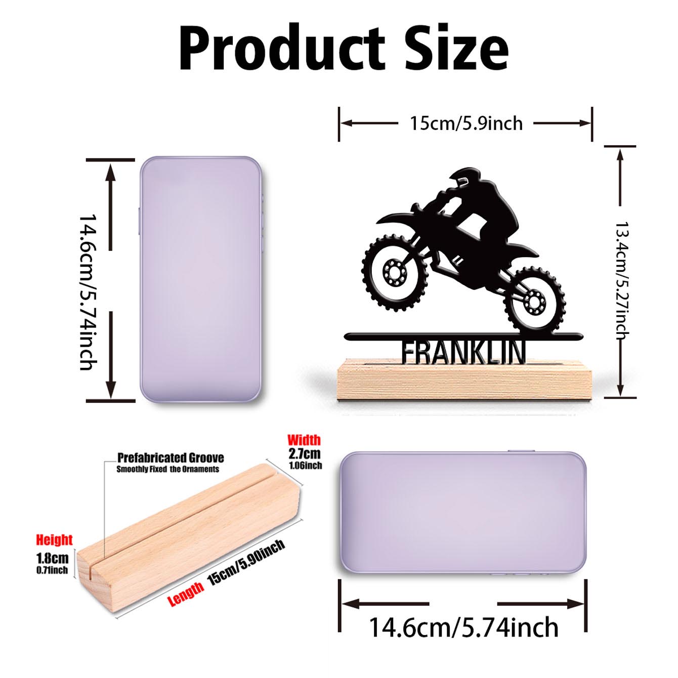 1 pz Scultura in metallo perso - Art Craft Names recensione e prezzo