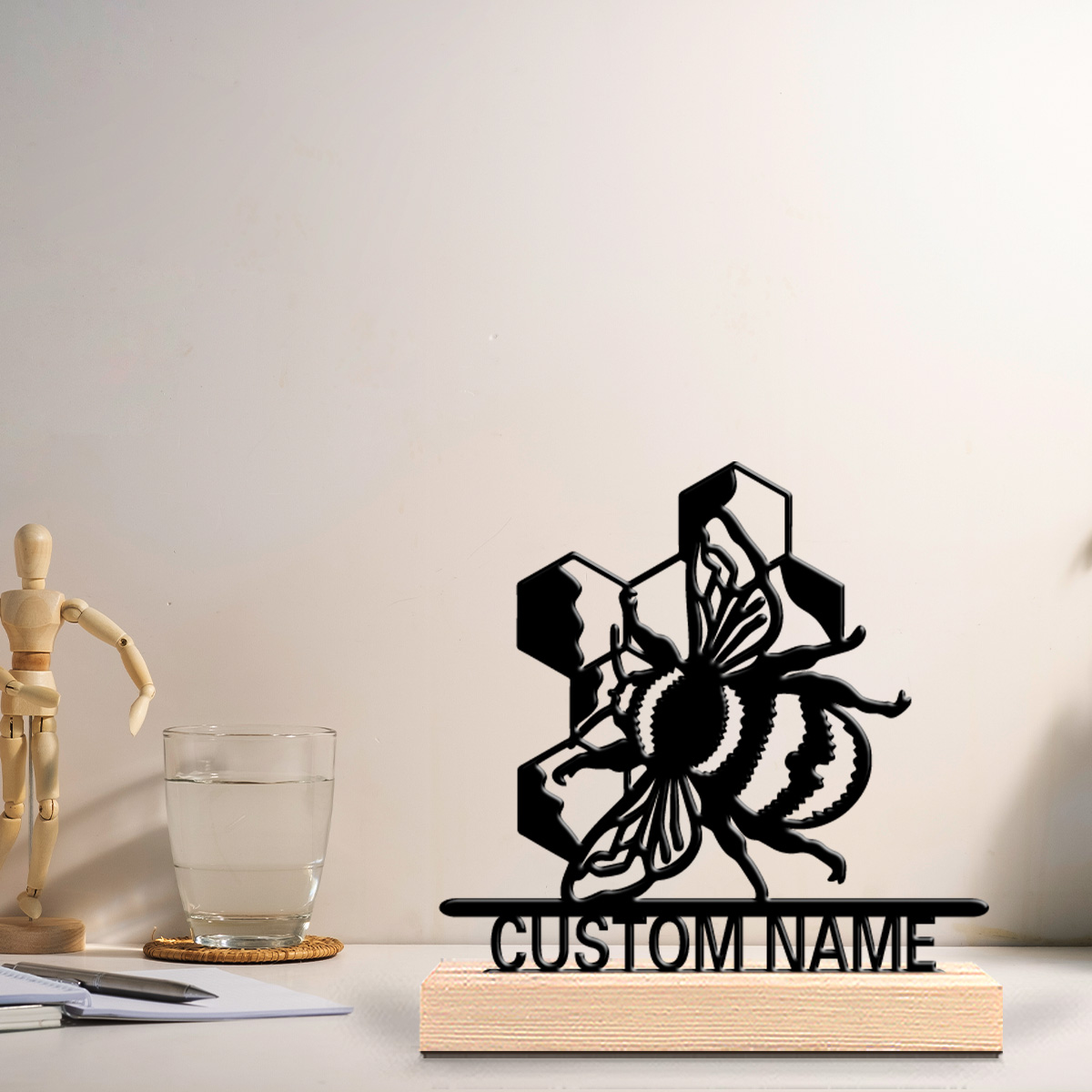 Statua in Metallo a Forma di A - Art Craft Names recensione e prezzo