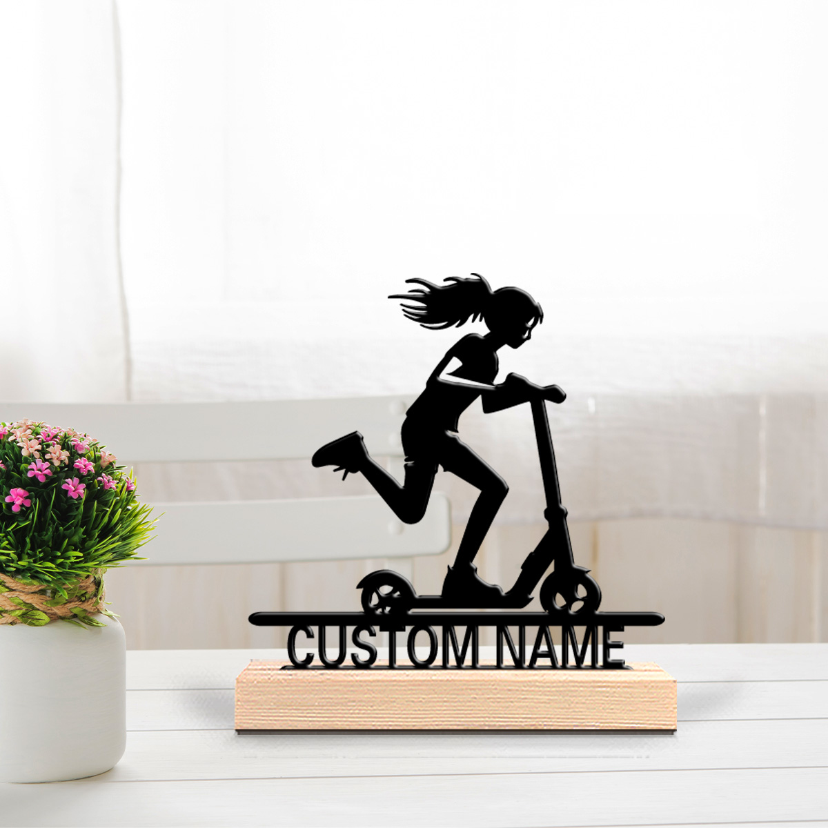 1 pezzo di scultura in ferro a - Art Craft Names recensione e prezzo