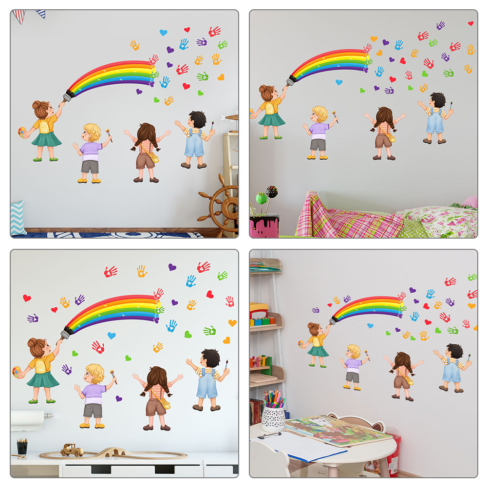 Decorazione Murale Arcobaleno  - Art And Craft For Nursery recensione e prezzo