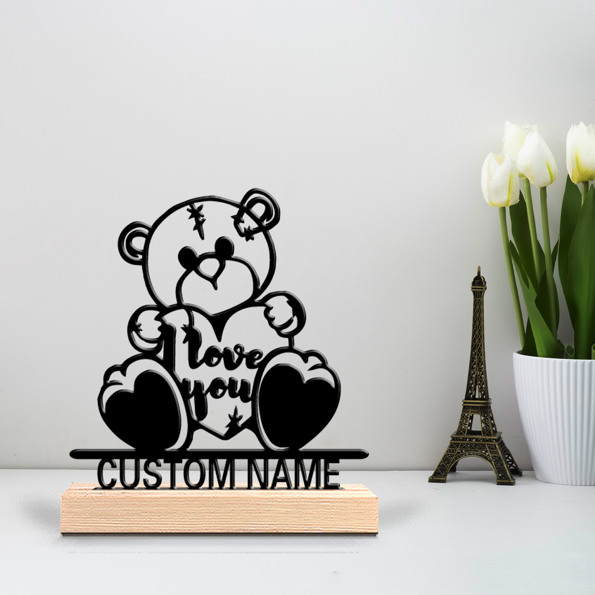 1 pezzo di statuetta in metall - Art Craft Names recensione e prezzo